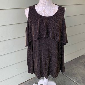 Black Sparkly Michael Kors Top